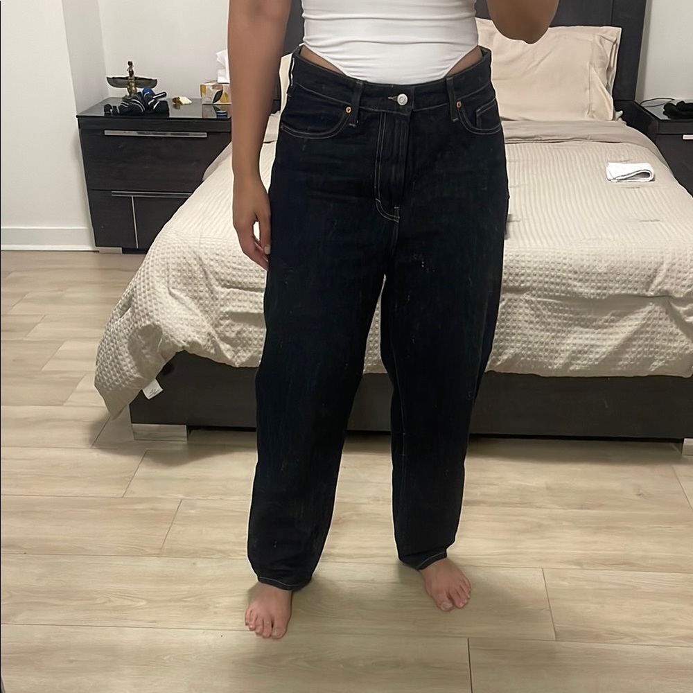 Black Denim Jeans